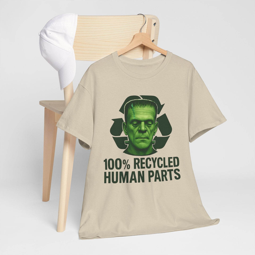 Vintage Horror Recycled Tee with Frankenstein Design - Gutsy Garb