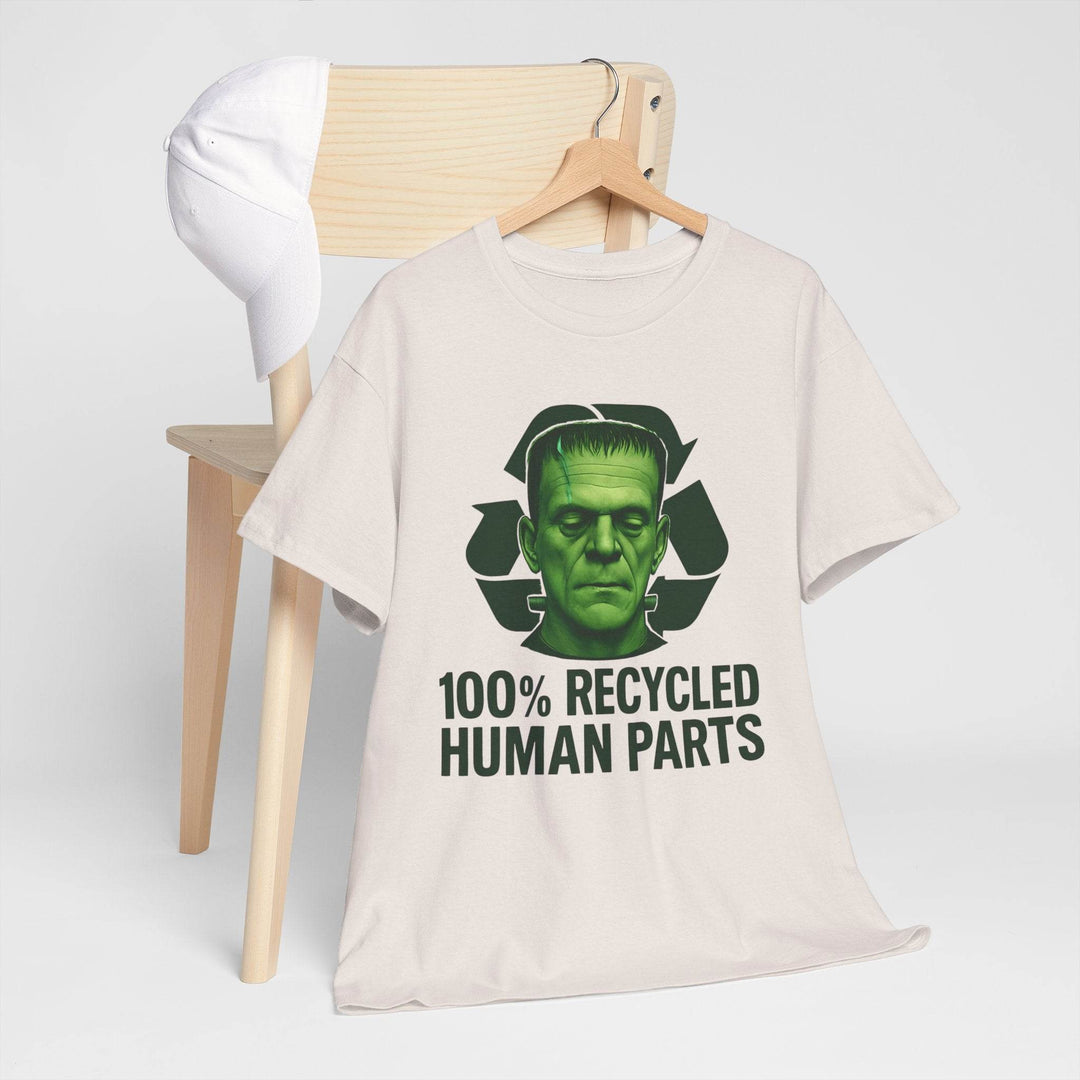 Vintage Horror Recycled Tee with Frankenstein Design - Gutsy Garb