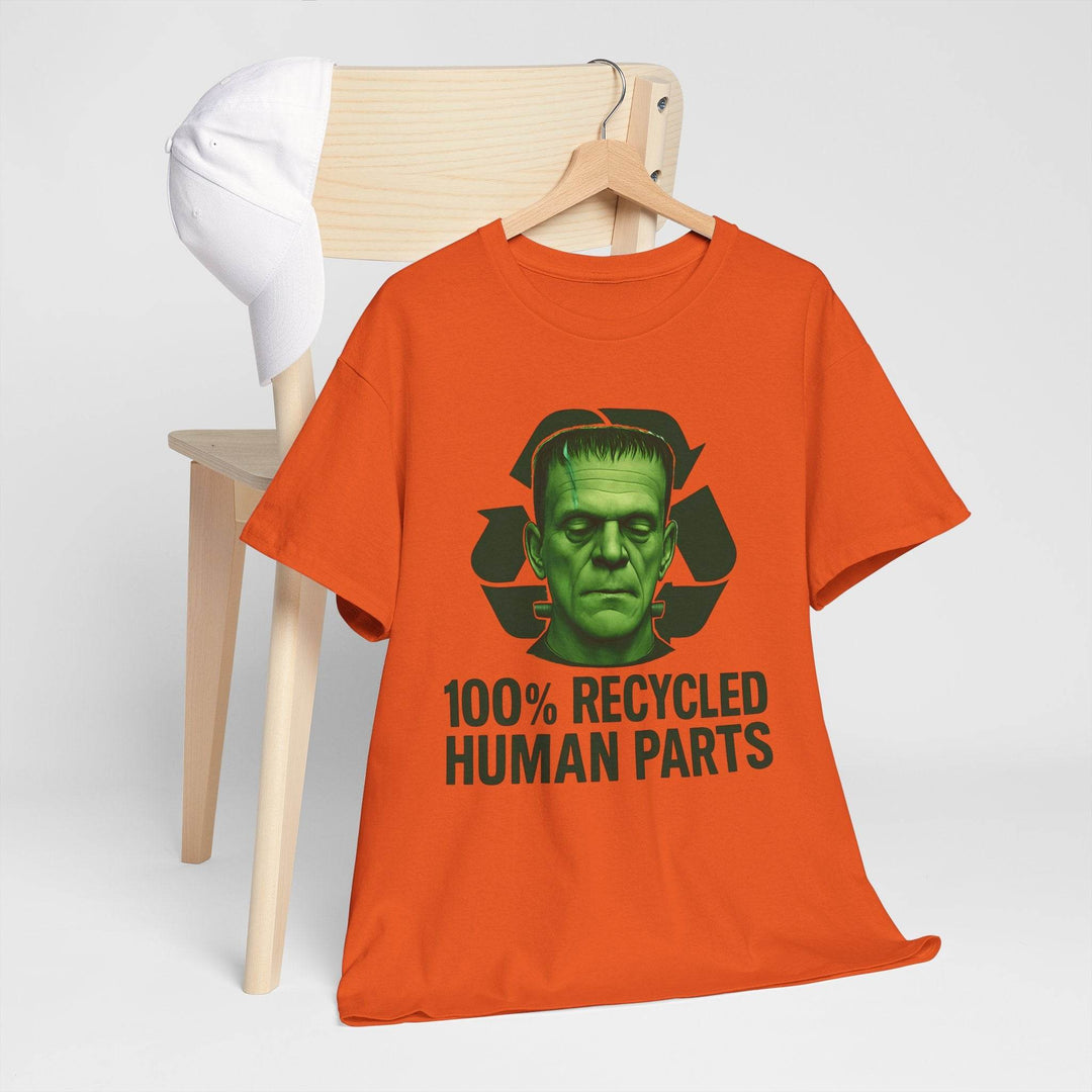 Vintage Horror Recycled Tee with Frankenstein Design - Gutsy Garb