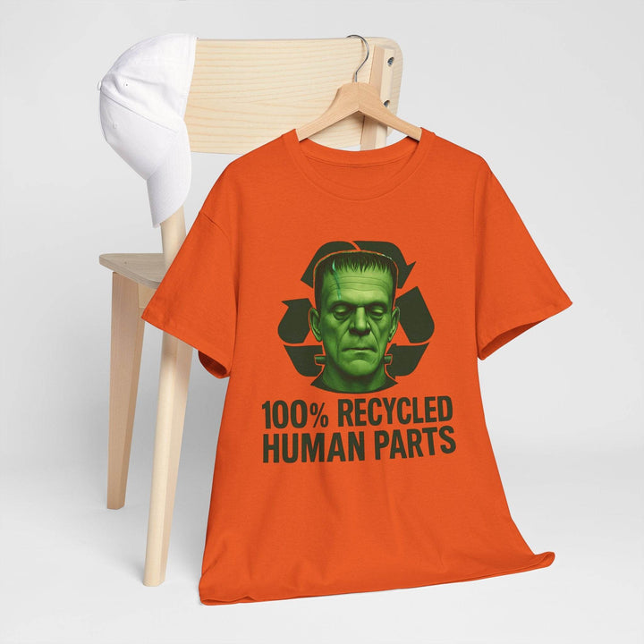 Vintage Horror Recycled Tee with Frankenstein Design - Gutsy Garb