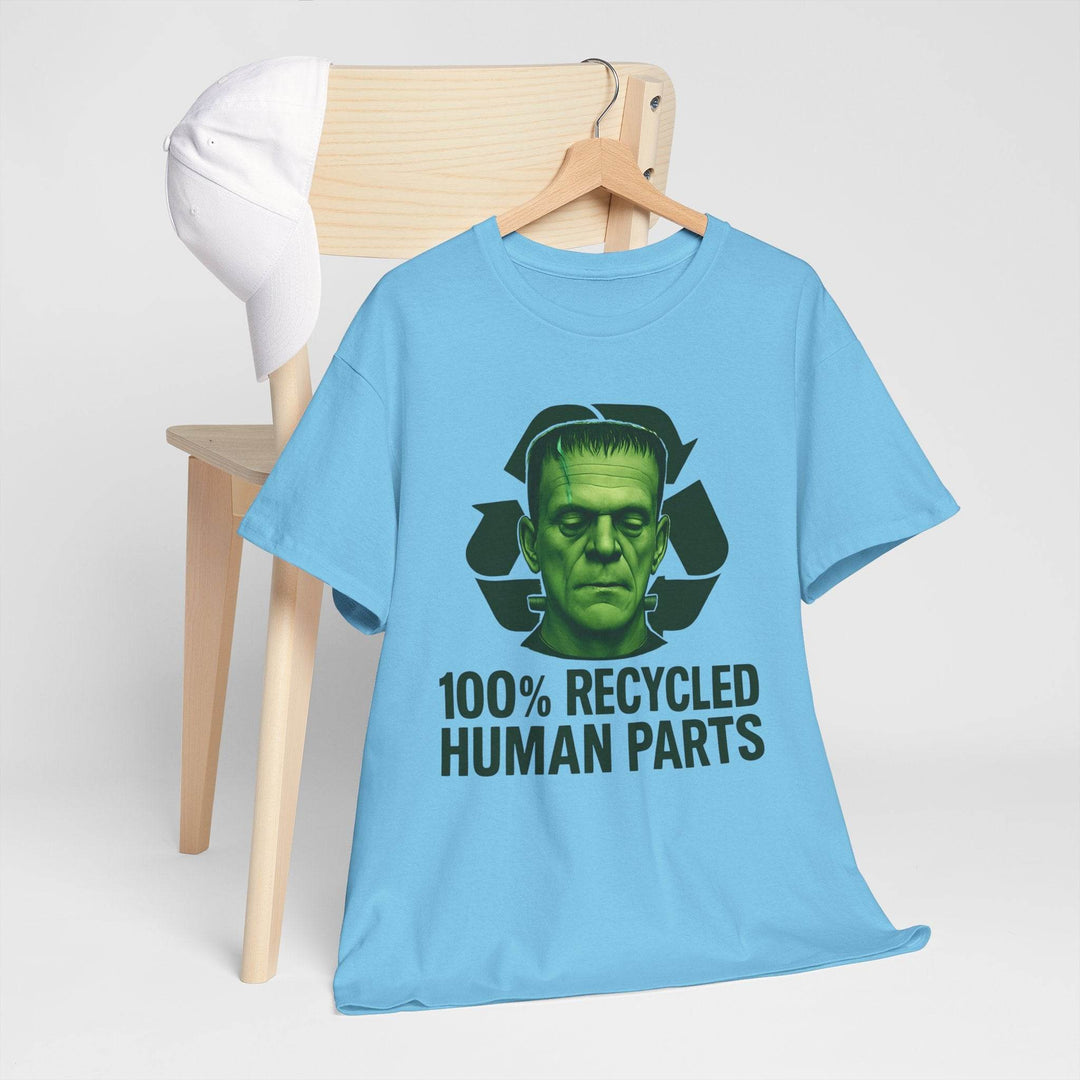 Vintage Horror Recycled Tee with Frankenstein Design - Gutsy Garb