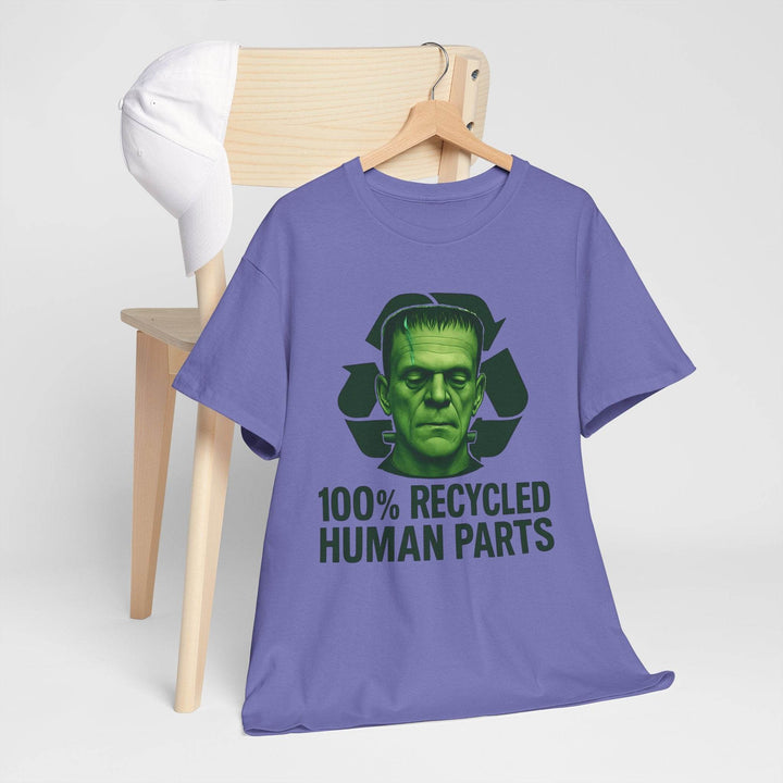 Vintage Horror Recycled Tee with Frankenstein Design - Gutsy Garb