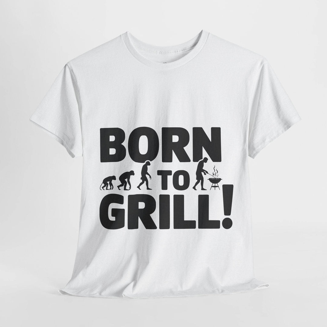 Grill Master T-Shirt Born to Grill Design - Gutsy Garb