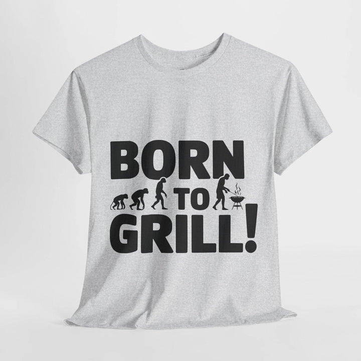 Grill Master T-Shirt Born to Grill Design - Gutsy Garb