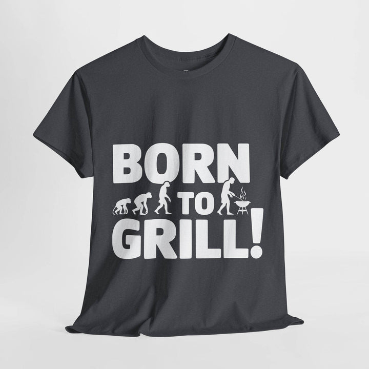 Grill Master T-Shirt Born to Grill Design - Gutsy Garb