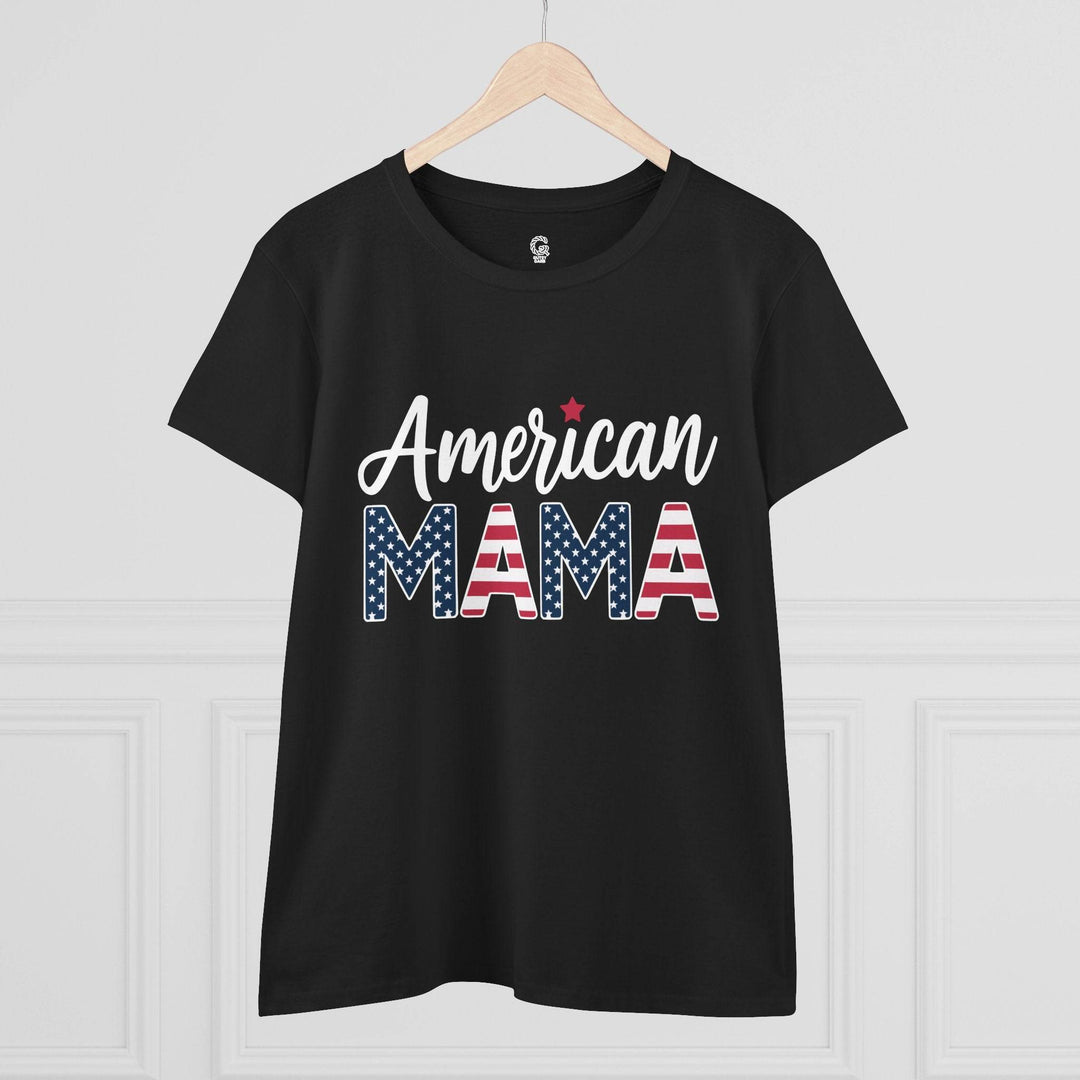 American Mama T-Shirt - Bold Patriotic Tee - Gutsy Garb