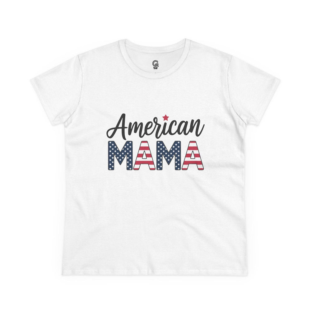 American Mama T-Shirt - Bold Patriotic Tee - Gutsy Garb