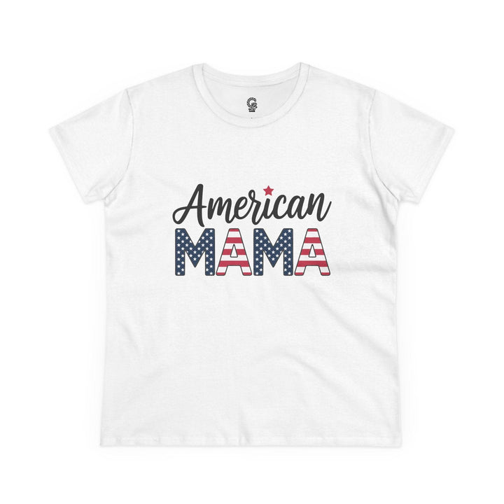 American Mama T-Shirt - Bold Patriotic Tee - Gutsy Garb