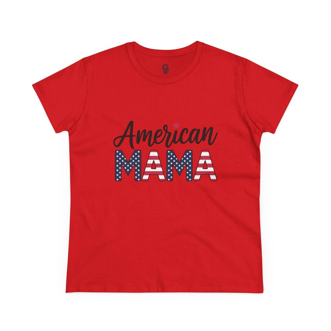 American Mama T-Shirt - Bold Patriotic Tee - Gutsy Garb