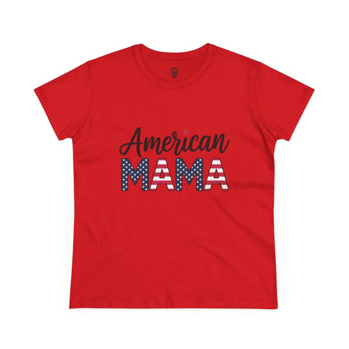 American Mama T-Shirt - Bold Patriotic Tee - Gutsy Garb