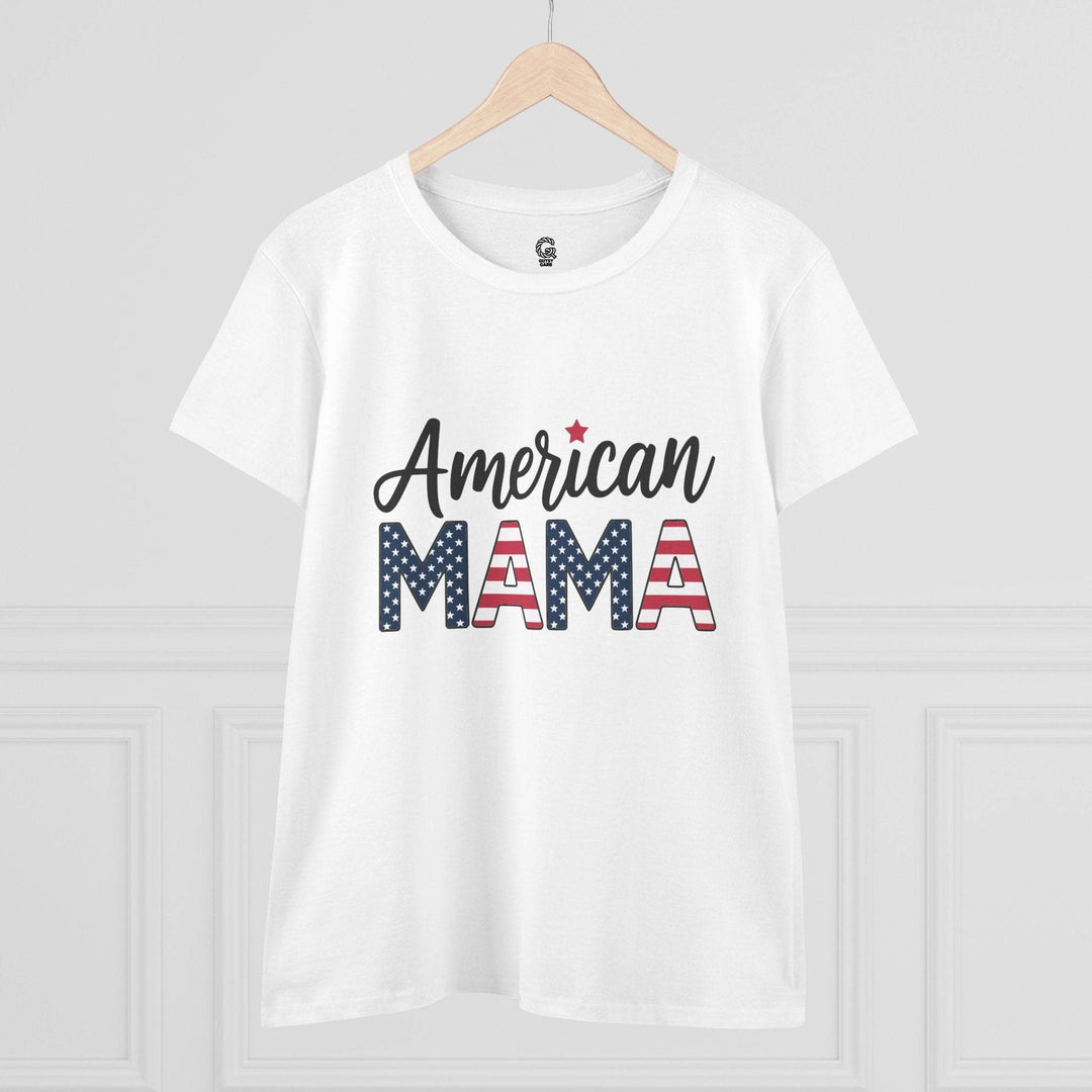 American Mama T-Shirt - Bold Patriotic Tee - Gutsy Garb
