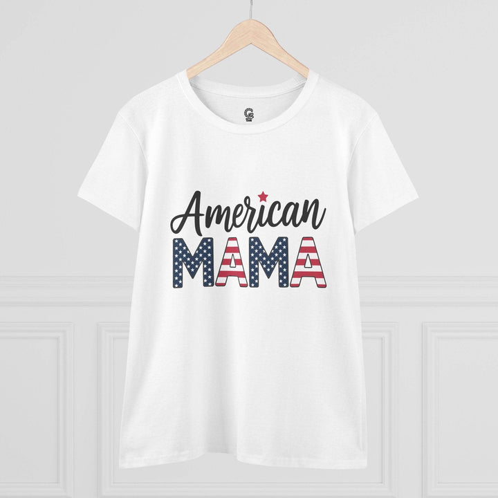 American Mama T-Shirt - Bold Patriotic Tee - Gutsy Garb