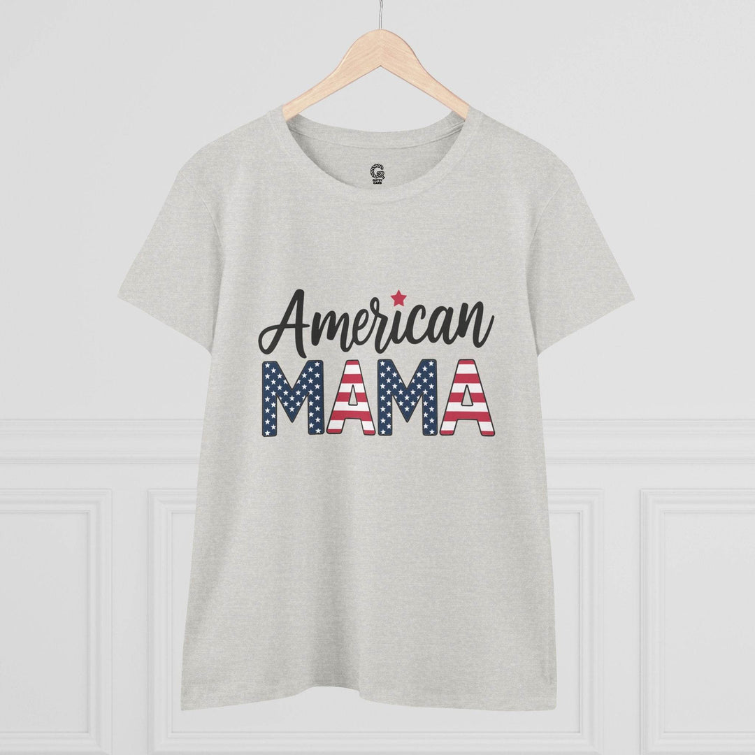 American Mama T-Shirt - Bold Patriotic Tee - Gutsy Garb