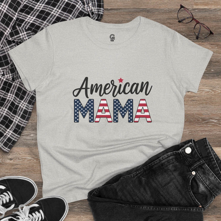 American Mama T-Shirt - Bold Patriotic Tee - Gutsy Garb