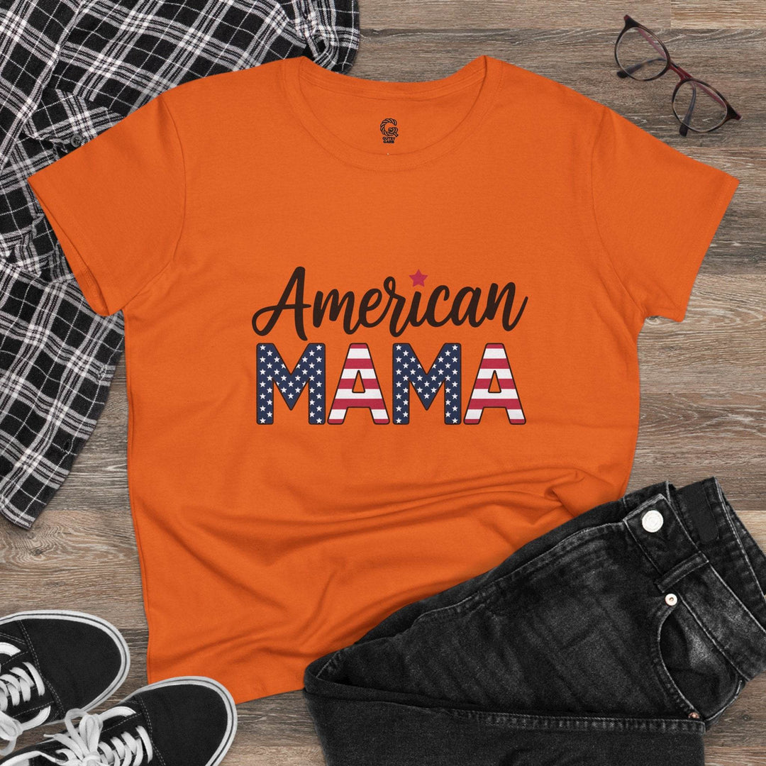 American Mama T-Shirt - Bold Patriotic Tee - Gutsy Garb