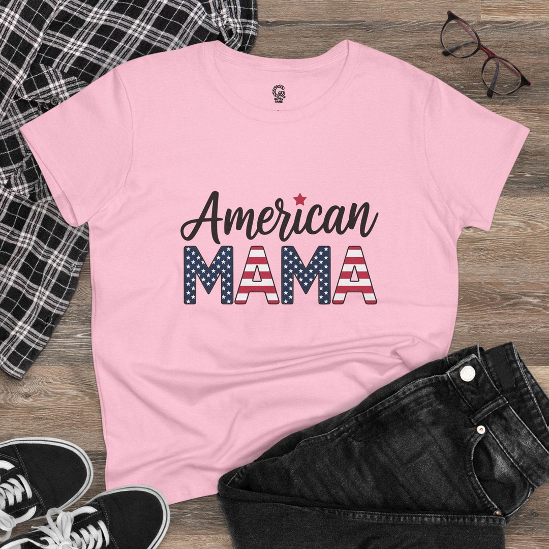American Mama T-Shirt - Bold Patriotic Tee - Gutsy Garb