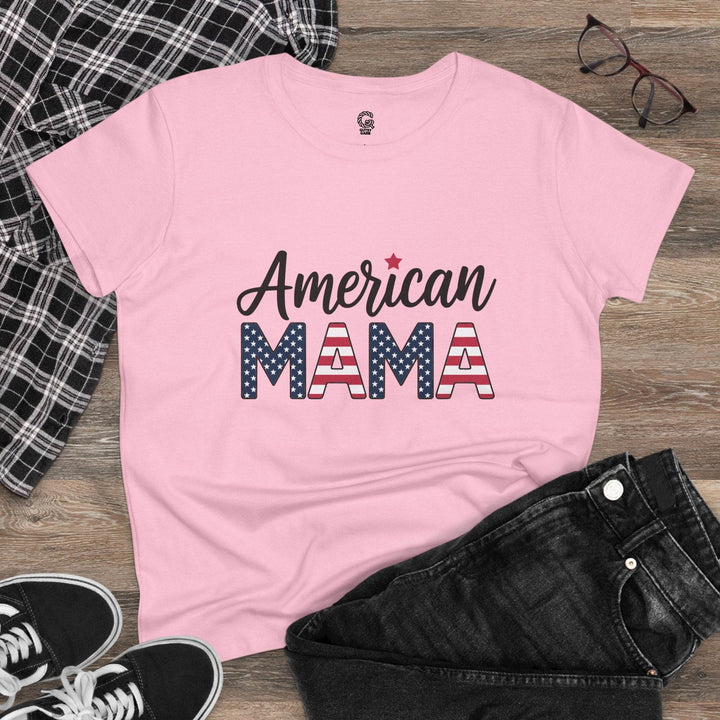 American Mama T-Shirt - Bold Patriotic Tee - Gutsy Garb