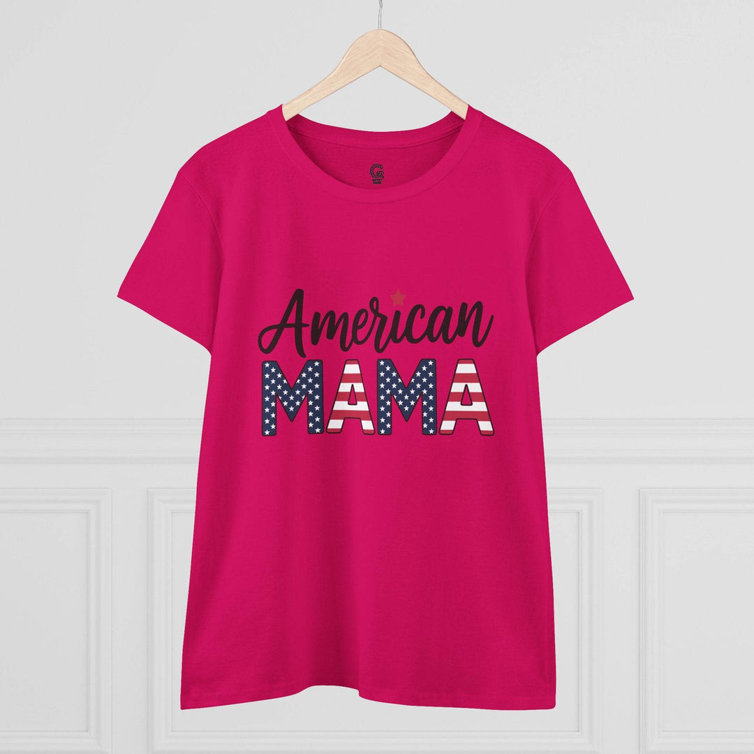 American Mama T-Shirt - Bold Patriotic Tee - Gutsy Garb