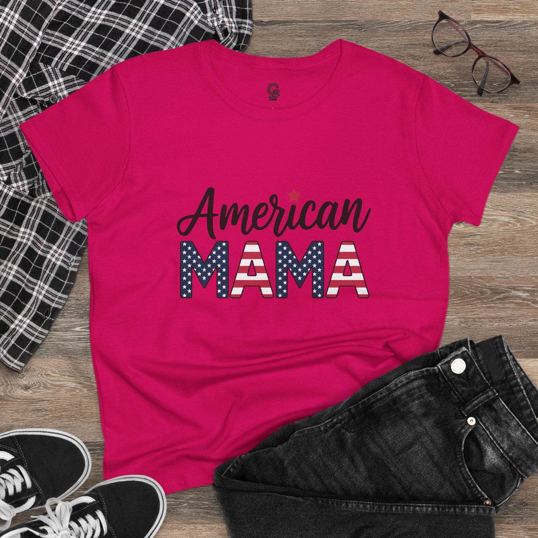 American Mama T-Shirt - Bold Patriotic Tee - Gutsy Garb