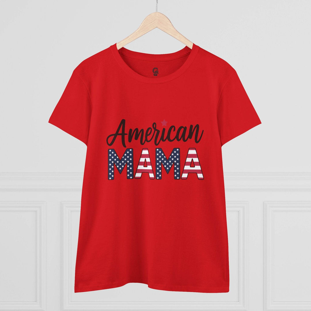 American Mama T-Shirt - Bold Patriotic Tee - Gutsy Garb