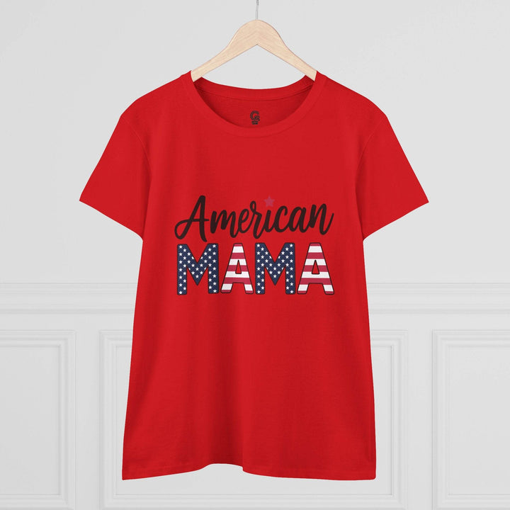 American Mama T-Shirt - Bold Patriotic Tee - Gutsy Garb