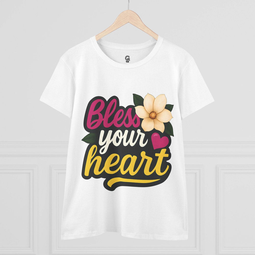 Bless Your Heart Cotton Tee - Soft & Stylish - Gutsy Garb