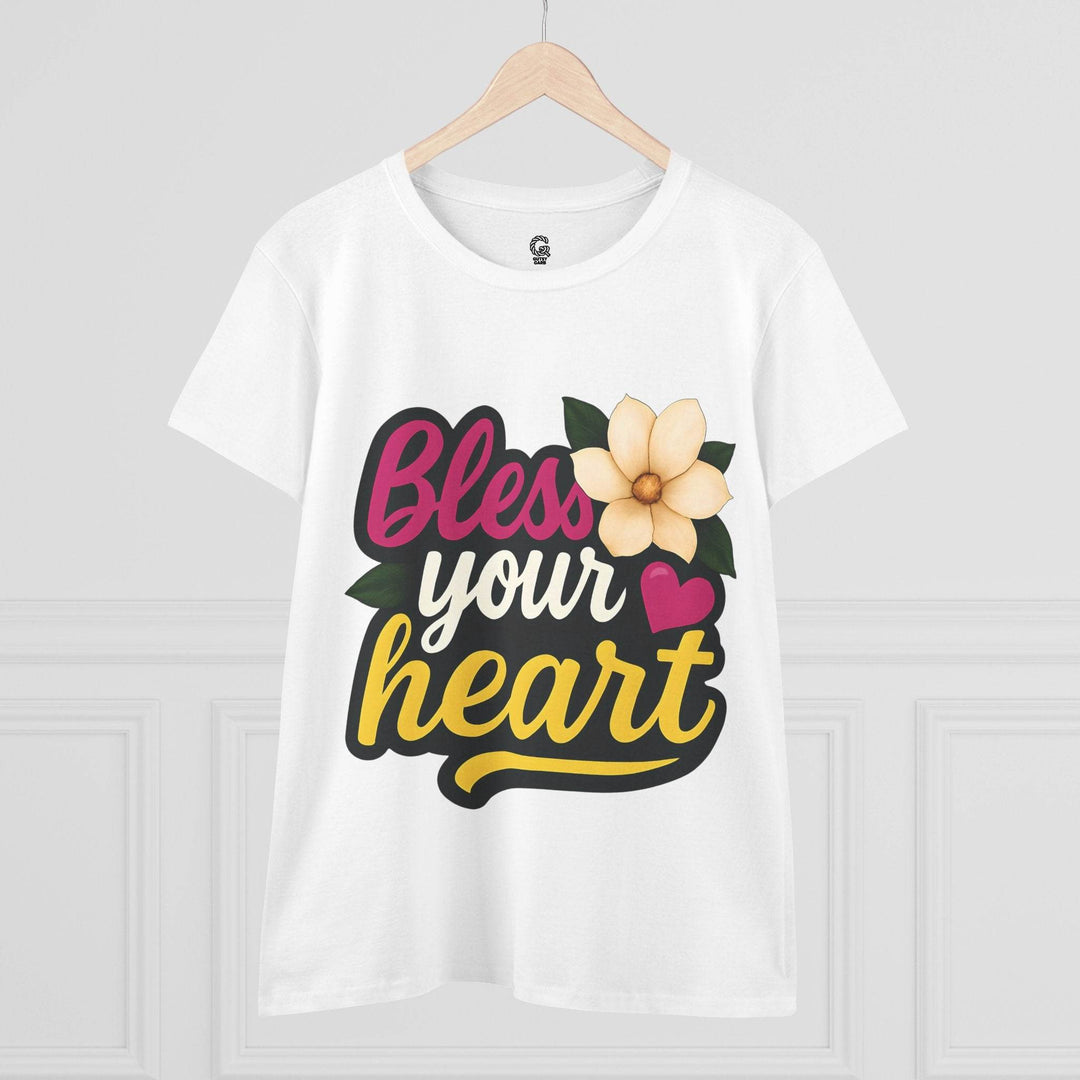 Bless Your Heart Cotton Tee - Soft & Stylish - Gutsy Garb