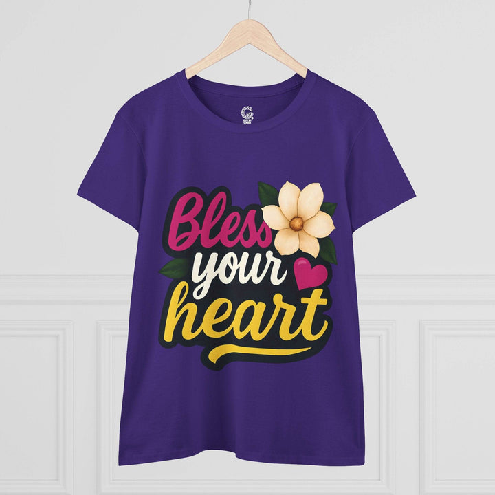 Bless Your Heart Cotton Tee - Soft & Stylish - Gutsy Garb