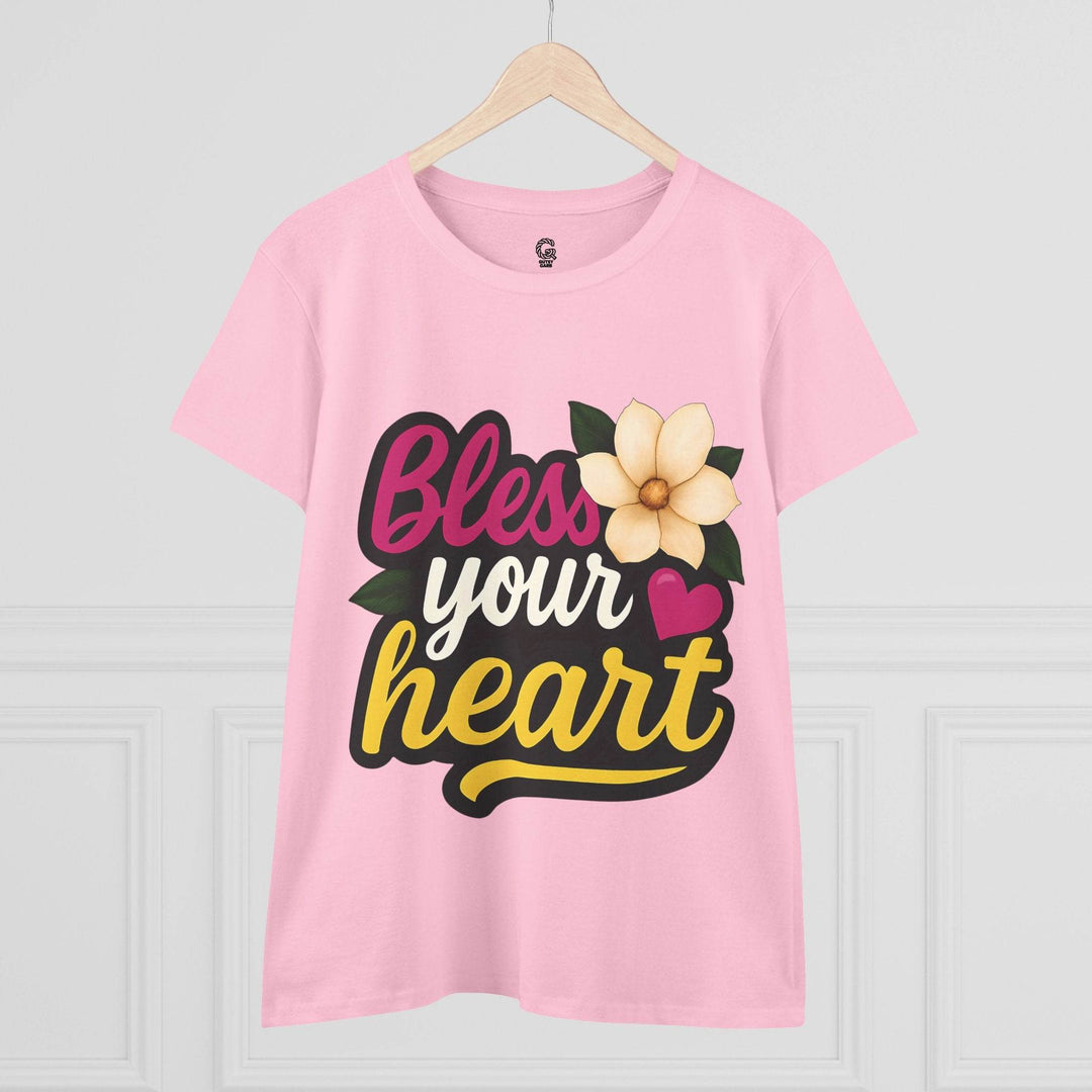 Bless Your Heart Cotton Tee - Soft & Stylish - Gutsy Garb