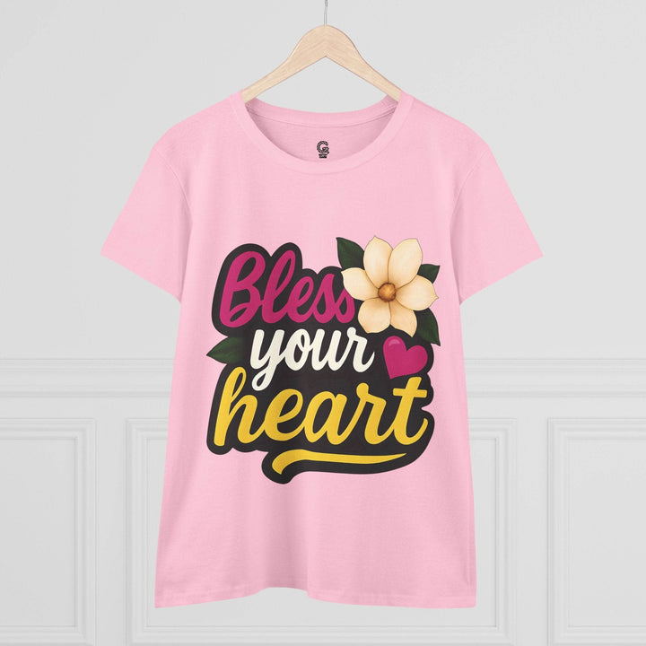 Bless Your Heart Cotton Tee - Soft & Stylish - Gutsy Garb