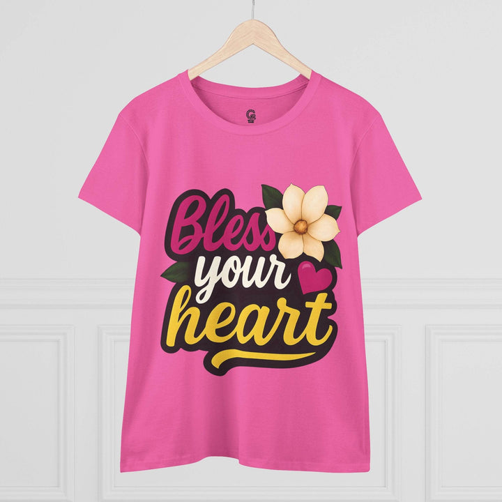 Bless Your Heart Cotton Tee - Soft & Stylish - Gutsy Garb