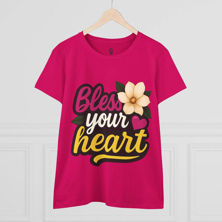 Bless Your Heart Cotton Tee - Soft & Stylish - Gutsy Garb