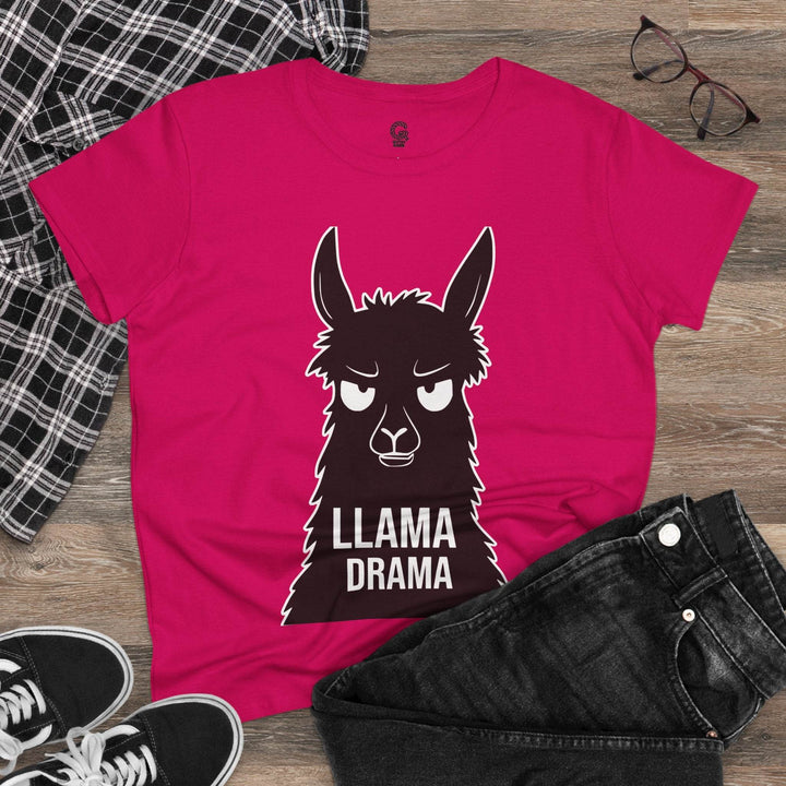 Llama Sass Novelty Shirt - Funny Drama Tee - Gutsy Garb
