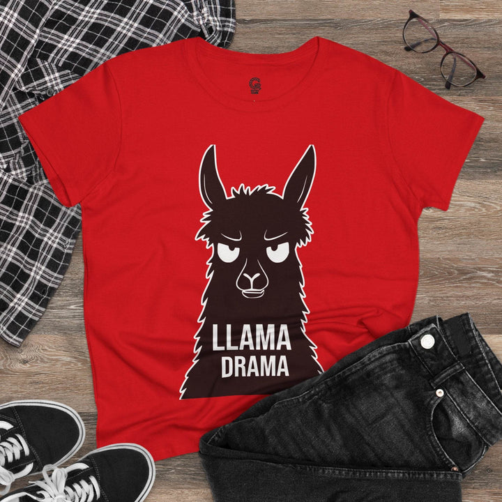 Llama Sass Novelty Shirt - Funny Drama Tee - Gutsy Garb