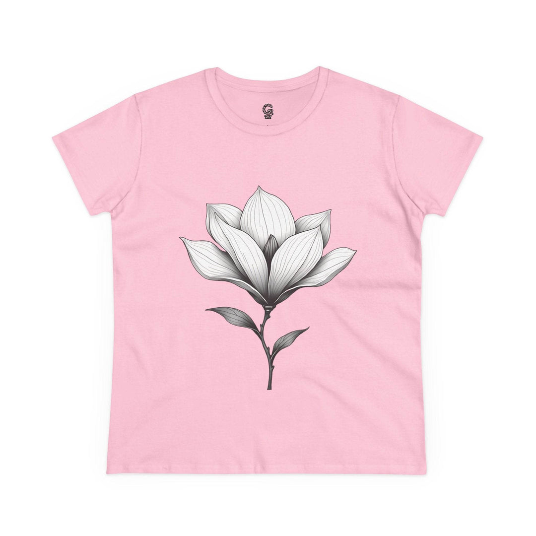 Magnolia Flower Graphic Tee - Bold Style - Gutsy Garb