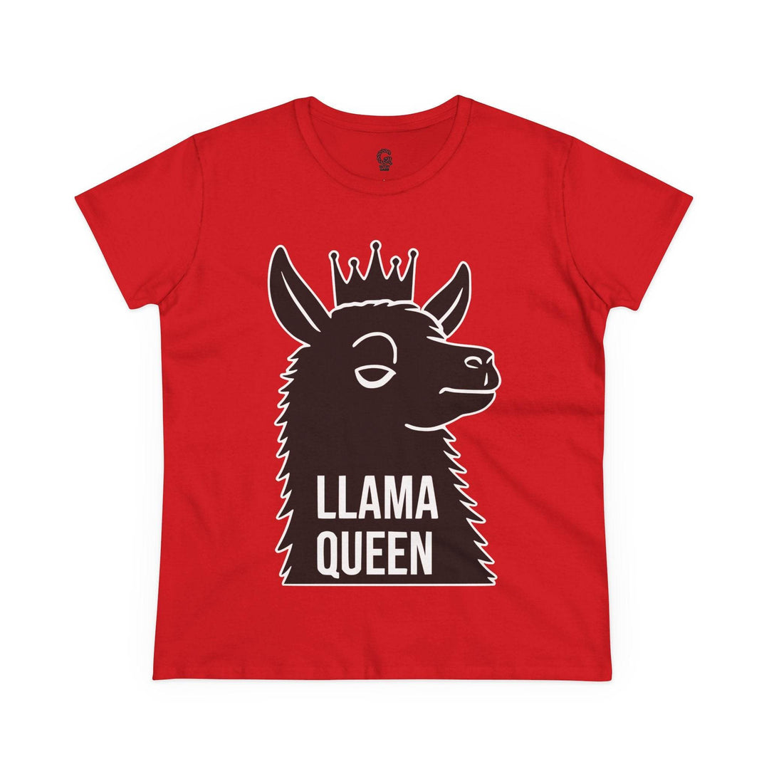 Unique Llama Apparel Tee - Llama Queen Shirt - Gutsy Garb