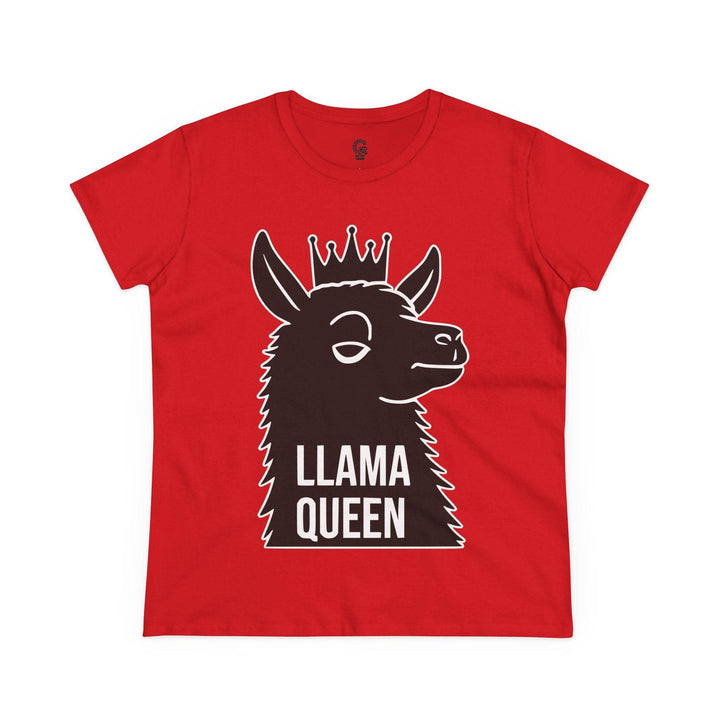 Unique Llama Apparel Tee - Llama Queen Shirt - Gutsy Garb