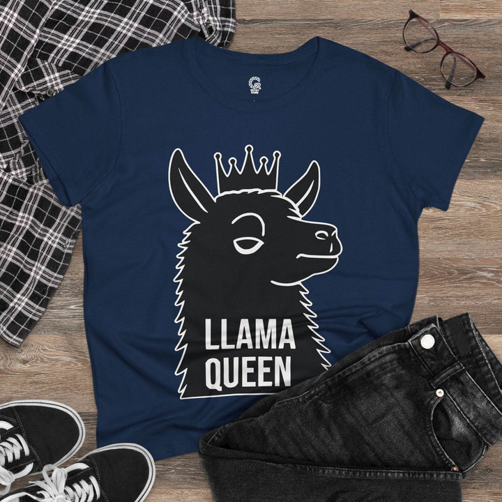 Unique Llama Apparel Tee - Llama Queen Shirt - Gutsy Garb