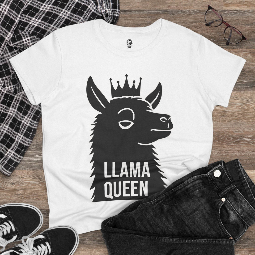 Unique Llama Apparel Tee - Llama Queen Shirt - Gutsy Garb