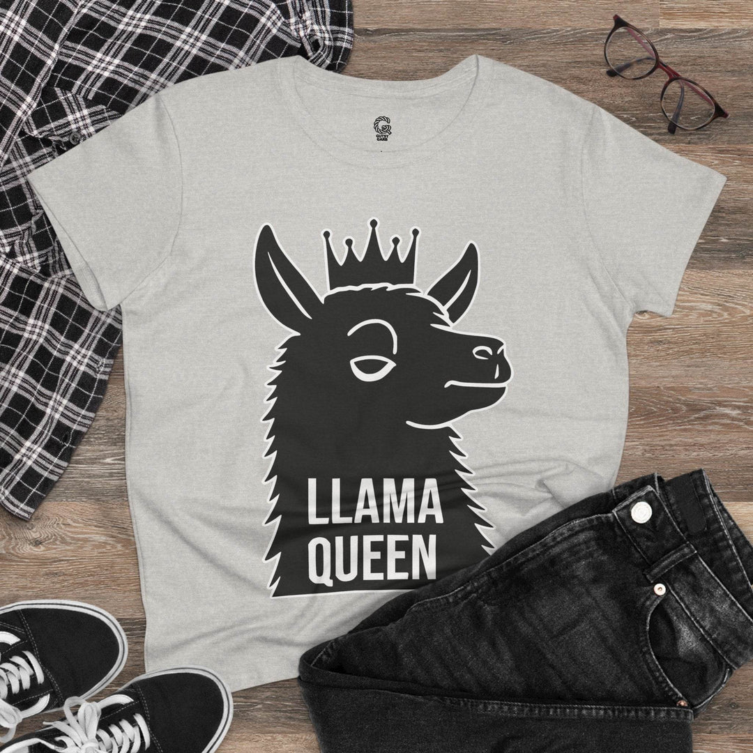 Unique Llama Apparel Tee - Llama Queen Shirt - Gutsy Garb
