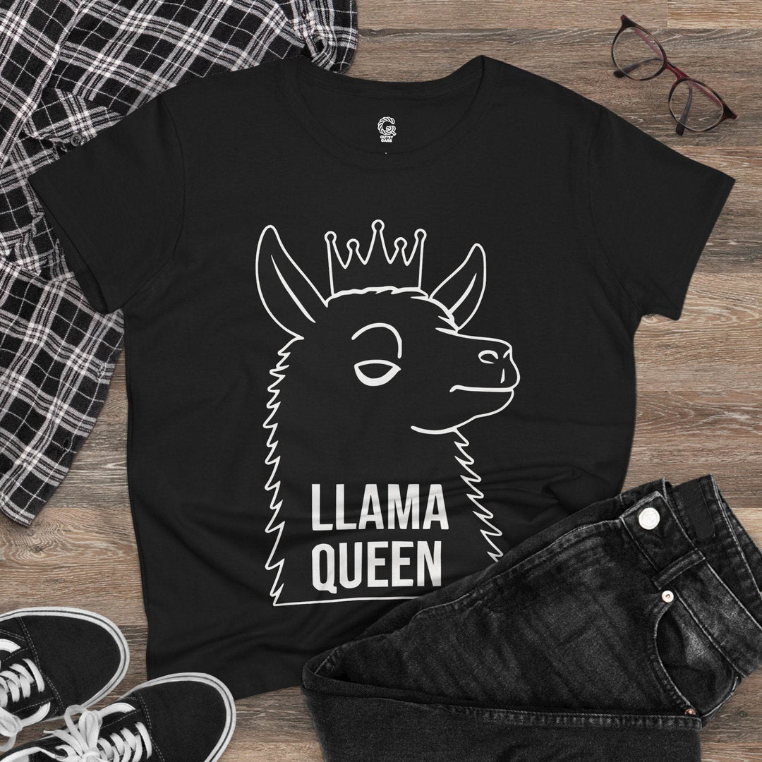 Unique Llama Apparel Tee - Llama Queen Shirt - Gutsy Garb