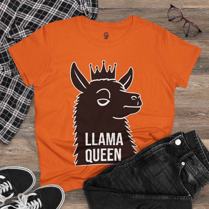 Unique Llama Apparel Tee - Llama Queen Shirt - Gutsy Garb