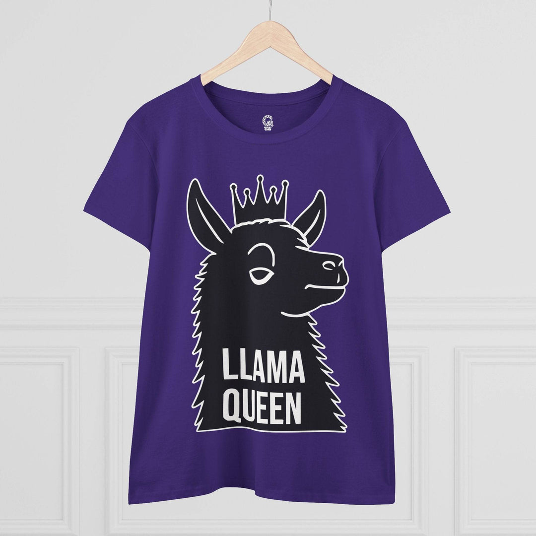 Unique Llama Apparel Tee - Llama Queen Shirt - Gutsy Garb