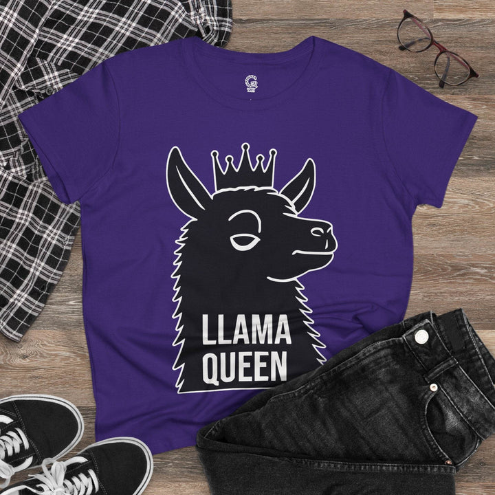 Unique Llama Apparel Tee - Llama Queen Shirt - Gutsy Garb