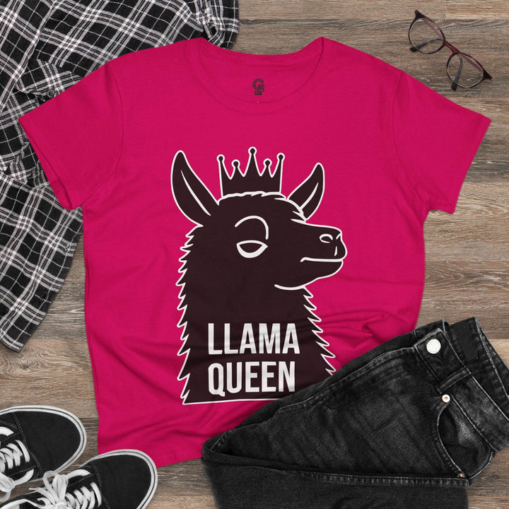 Unique Llama Apparel Tee - Llama Queen Shirt - Gutsy Garb