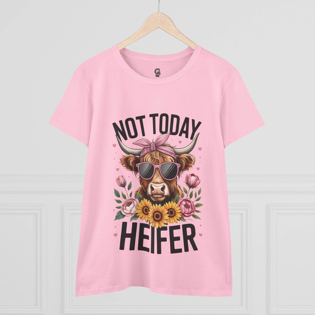 Not Today Heifer Shirt - Bold Graphic Tee - Gutsy Garb