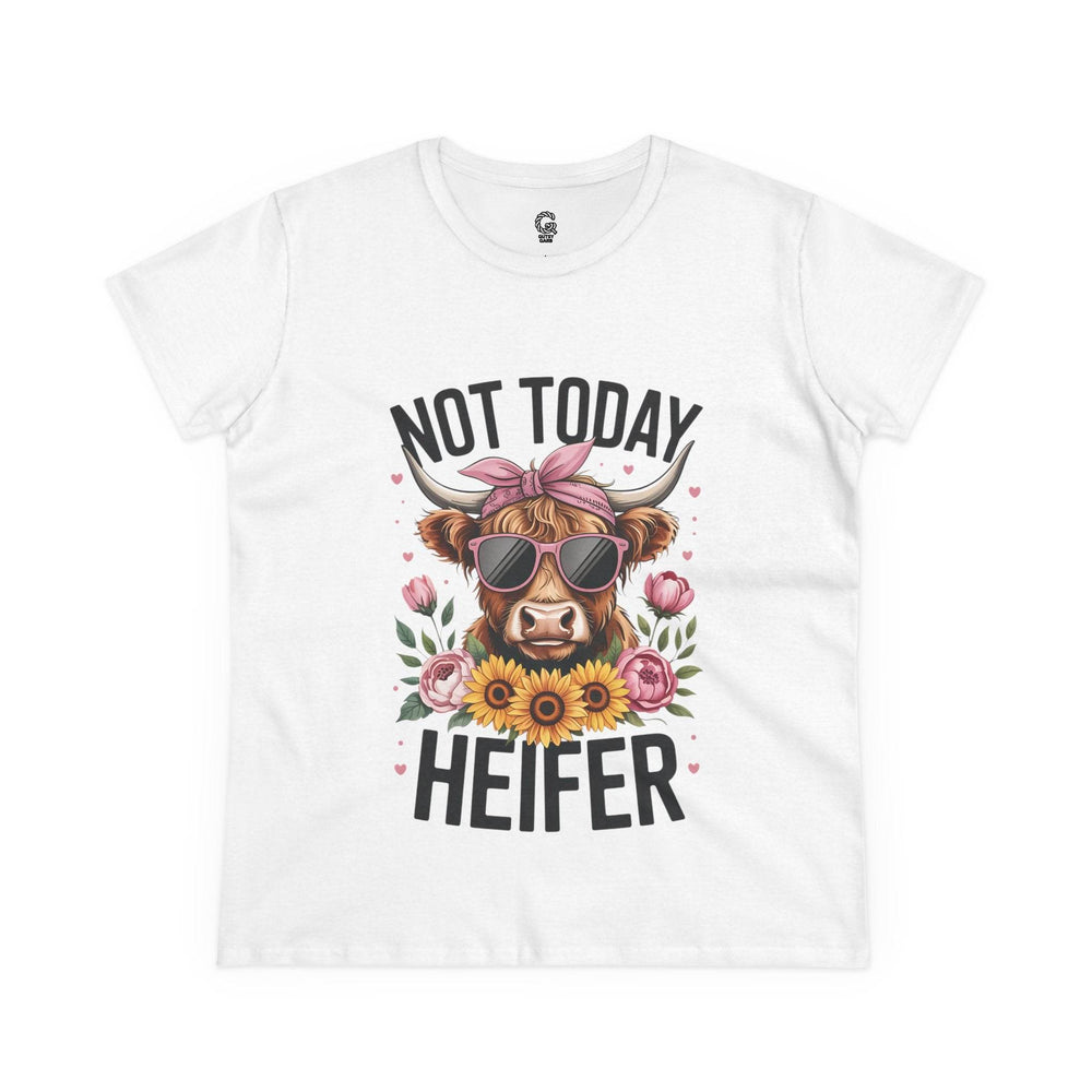 Not Today Heifer Shirt - Bold Graphic Tee - Gutsy Garb