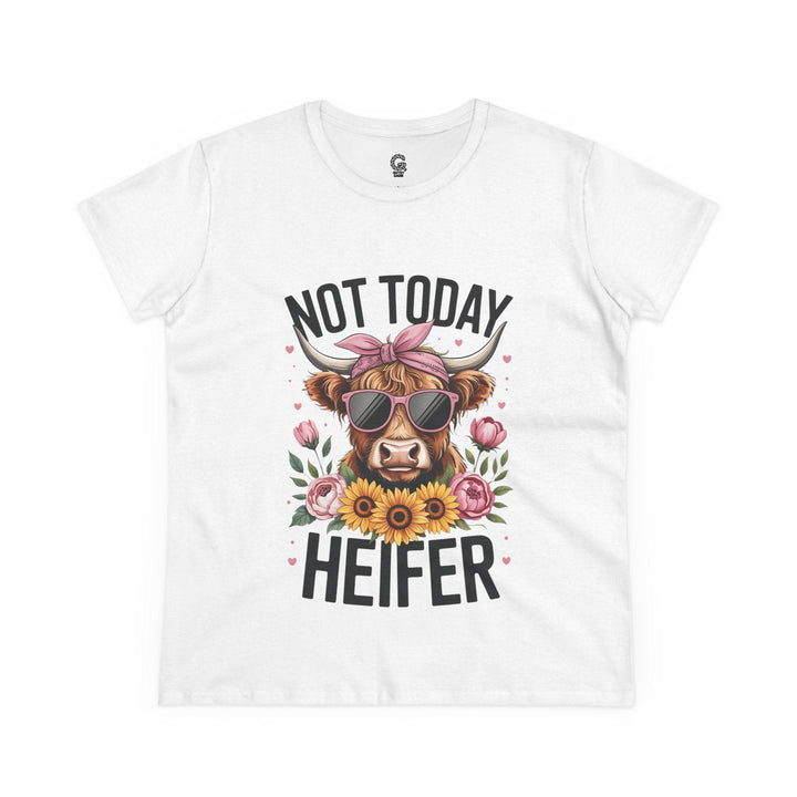 Not Today Heifer Shirt - Bold Graphic Tee - Gutsy Garb
