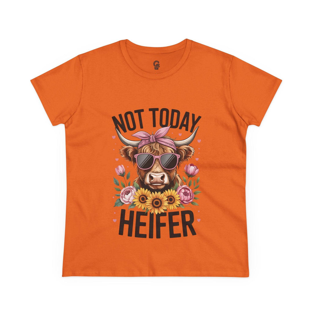 Not Today Heifer Shirt - Bold Graphic Tee - Gutsy Garb