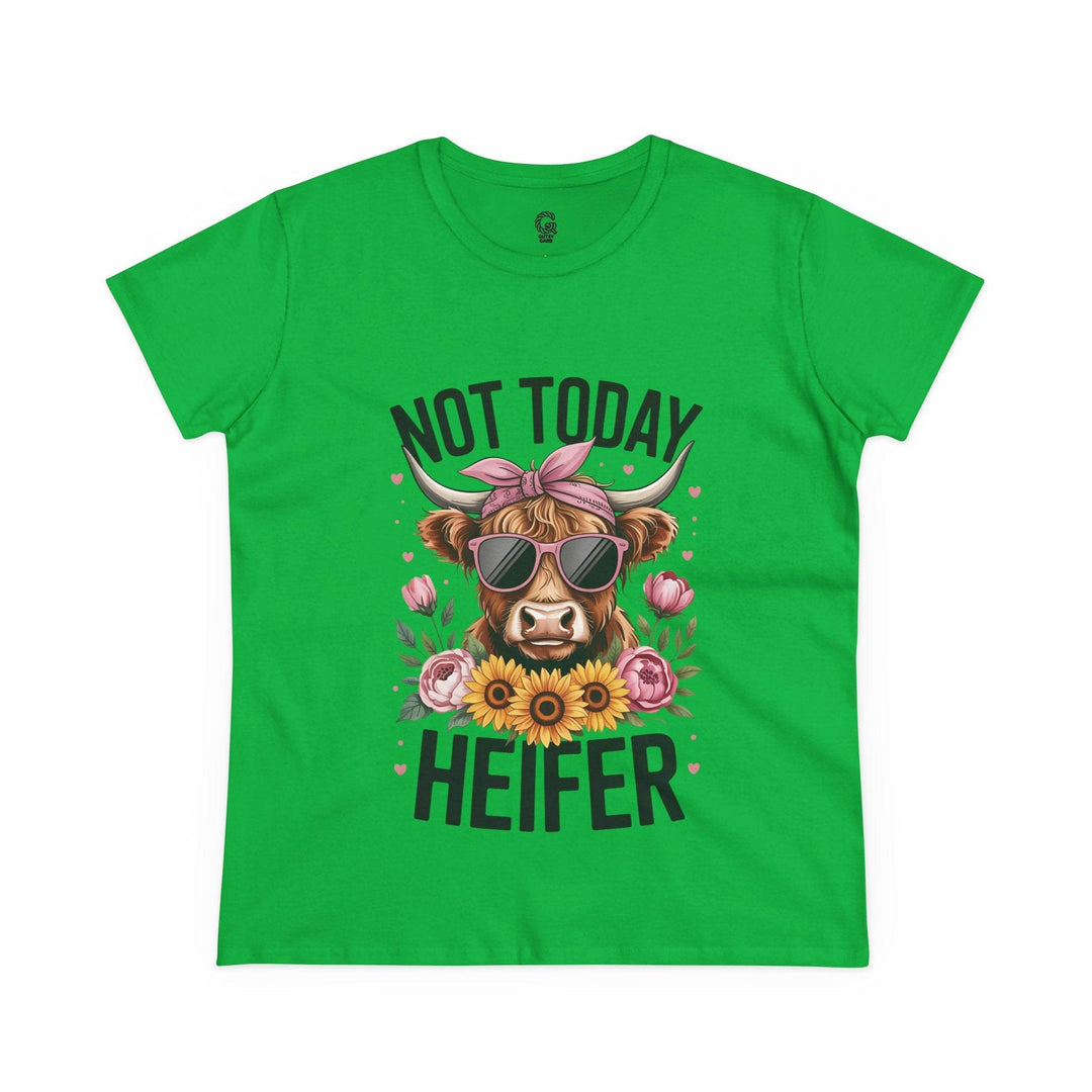 Not Today Heifer Shirt - Bold Graphic Tee - Gutsy Garb